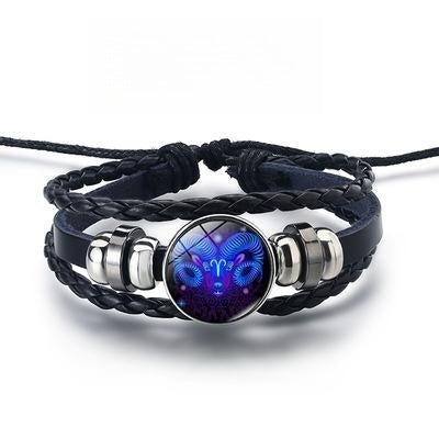 Healing Zodiac Crystal Bracelet – Personalized Birthstone Energy Jewelry
