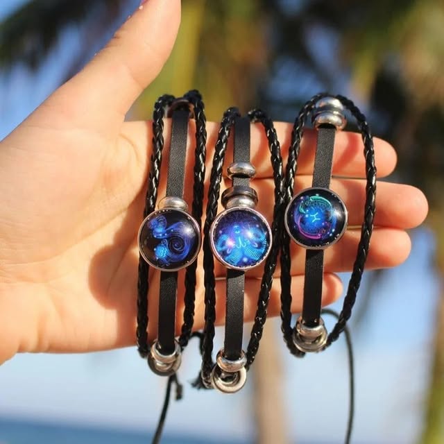 Healing Zodiac Crystal Bracelet – Personalized Birthstone Energy Jewelry