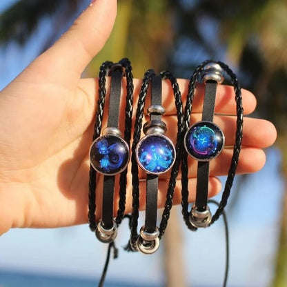 Healing Zodiac Crystal Bracelet – Personalized Birthstone Energy Jewelry