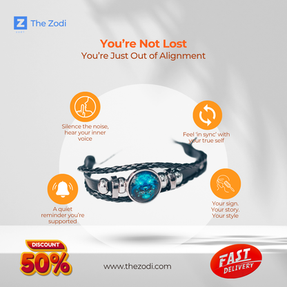 Healing Zodiac Crystal Bracelet – Personalized Birthstone Energy Jewelry