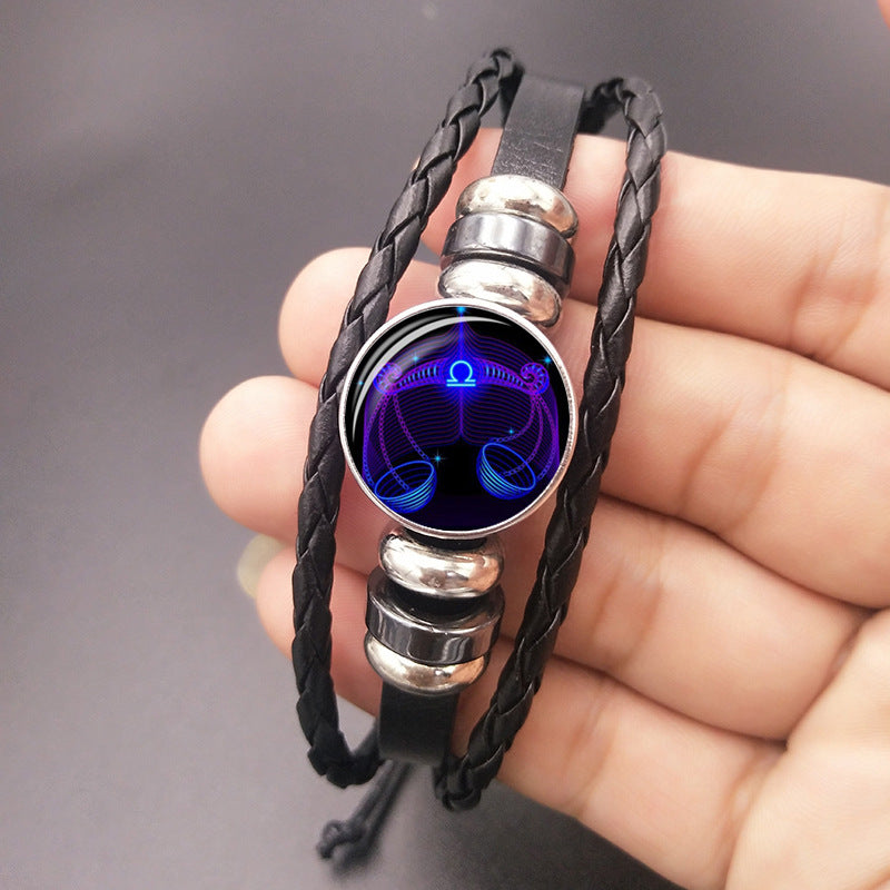Healing Zodiac Crystal Bracelet – Personalized Birthstone Energy Jewelry